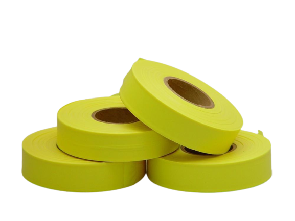 Presco Fluorescent Flagging Tape - 25mm x 100m - Discontinued - ON SALE!