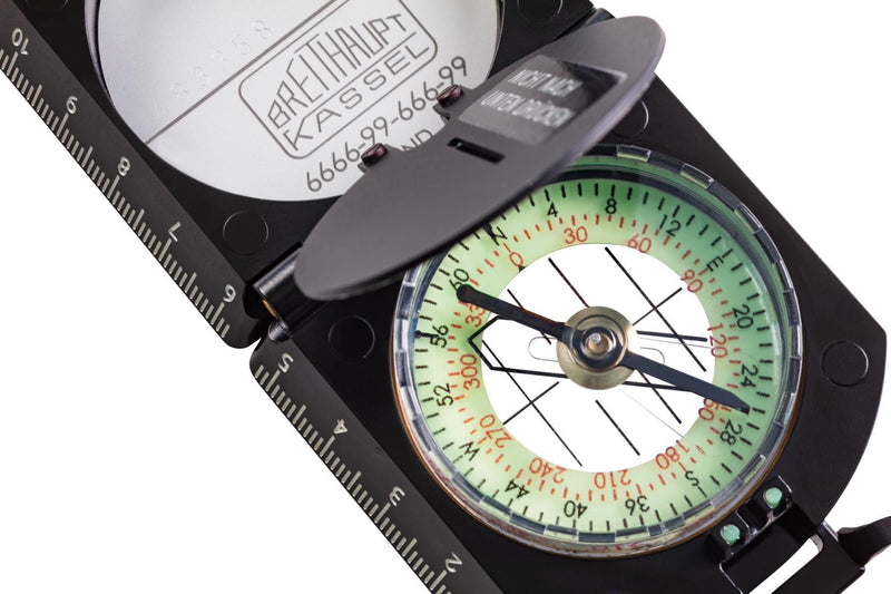 Breithaupt CONAT 4 Orienteering Compass - Top Down