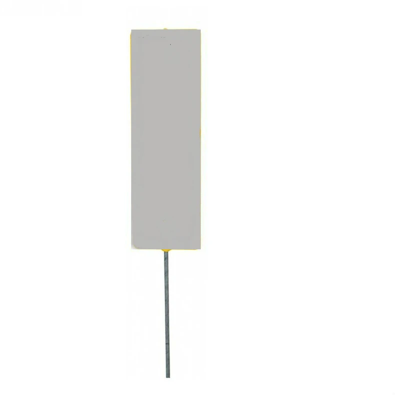 ProEarth Plastic Pin Marker on 500mm Wire Stake - Pack of 100 - Grey