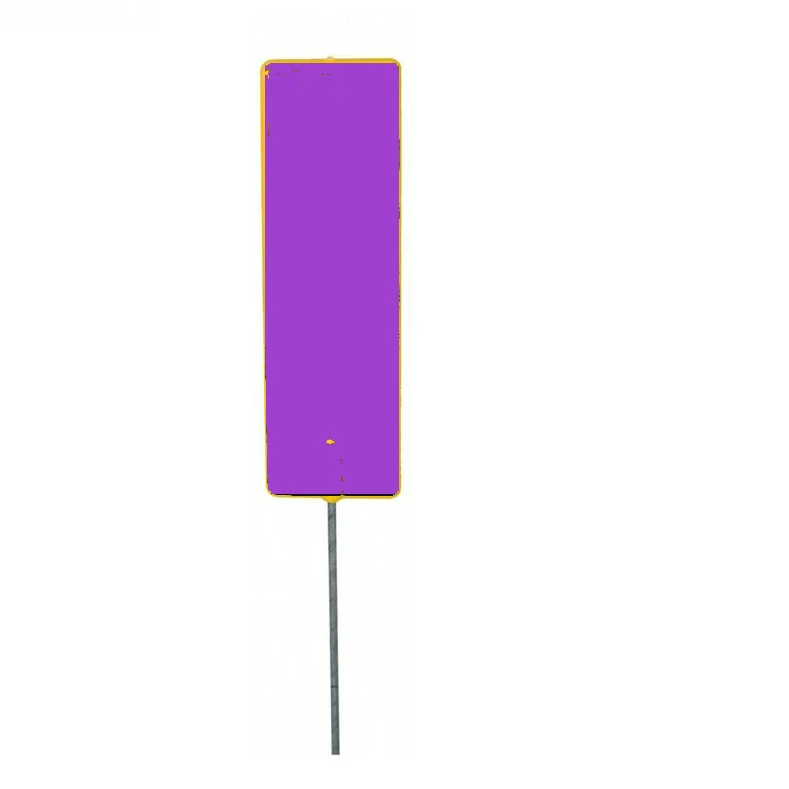 ProEarth Plastic Pin Marker on 500mm Wire Stake - Pack of 100 - Purple