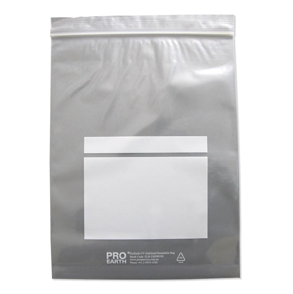 ProEarth Zip Lock Plastic Bags - UV Stabilised in Packs of 100