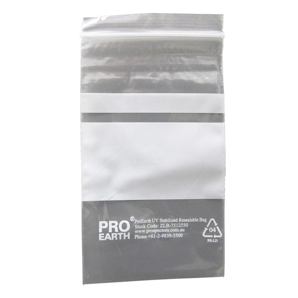 ProEarth Zip Lock Plastic Bags - UV Stabilised in Packs of 100