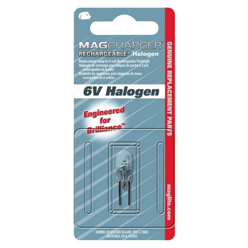 Maglite Halogen 6V Bulb for Recharger Torch