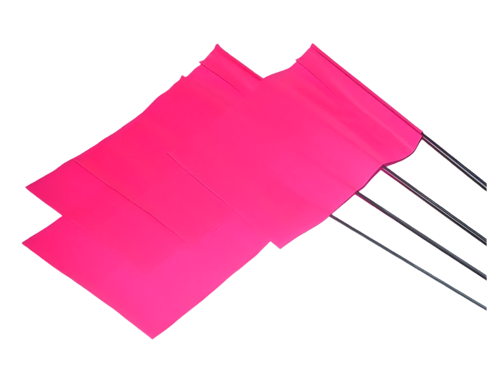 Presco Stake Flags Pink