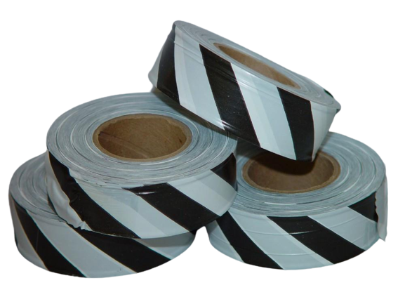 Presco Striped Flagging Tape