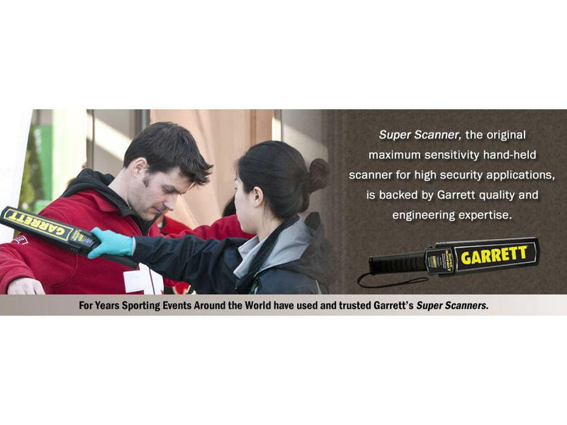 Garrett Hand-Held Super Scanner V - prospectors.com.au