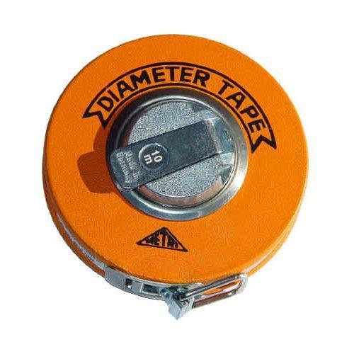 Richter 10 Metre Steel Diameter Tape - Ring Hook - prospectors.com.au