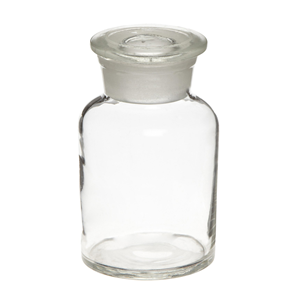 Reagent Bottle, 5000ml, Wide Mouth, with Glass Stopper, Clear, Borosilicate Glass
