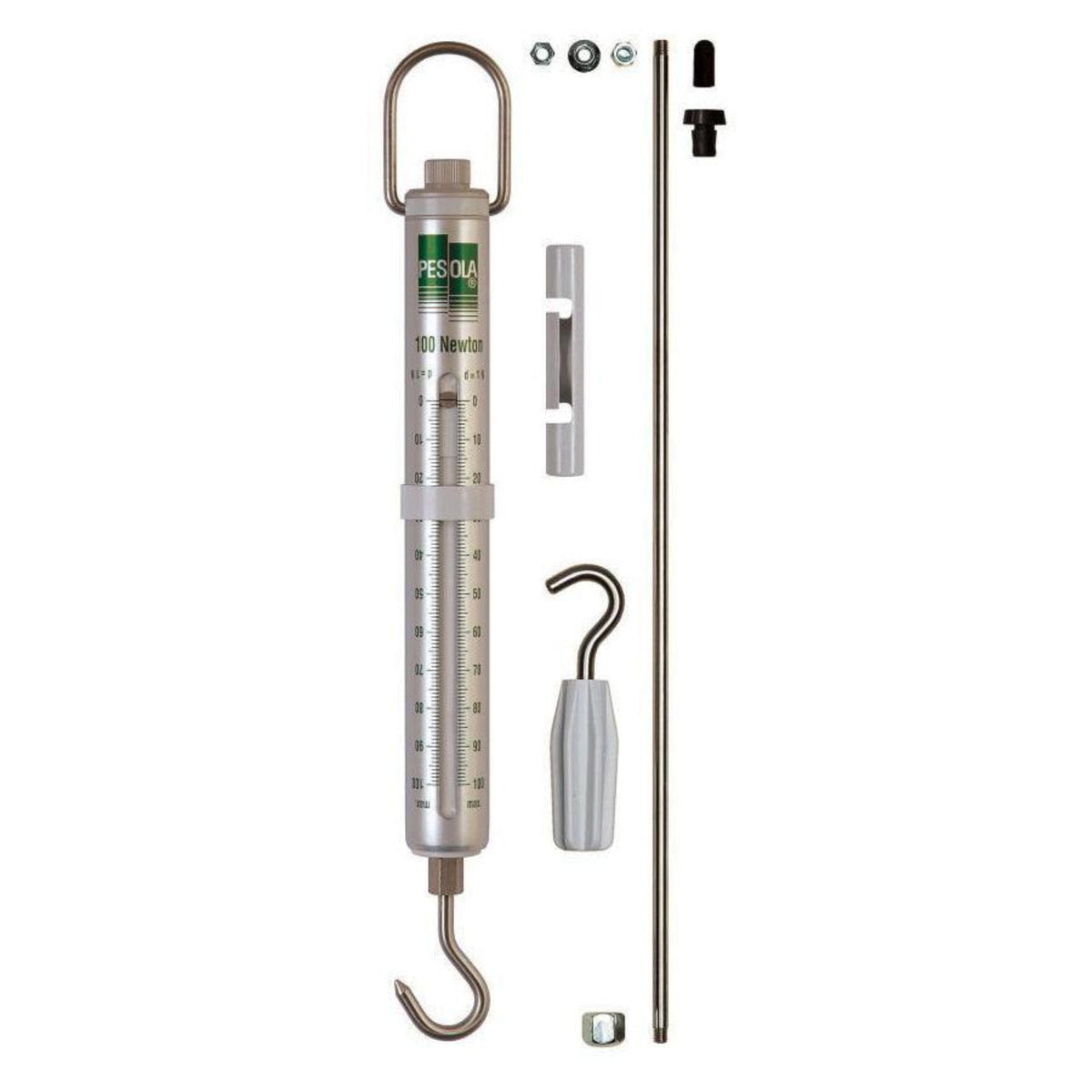 Pesola 100n Newton Precision Spring Scale with Pressure Set - prospectors.com.au