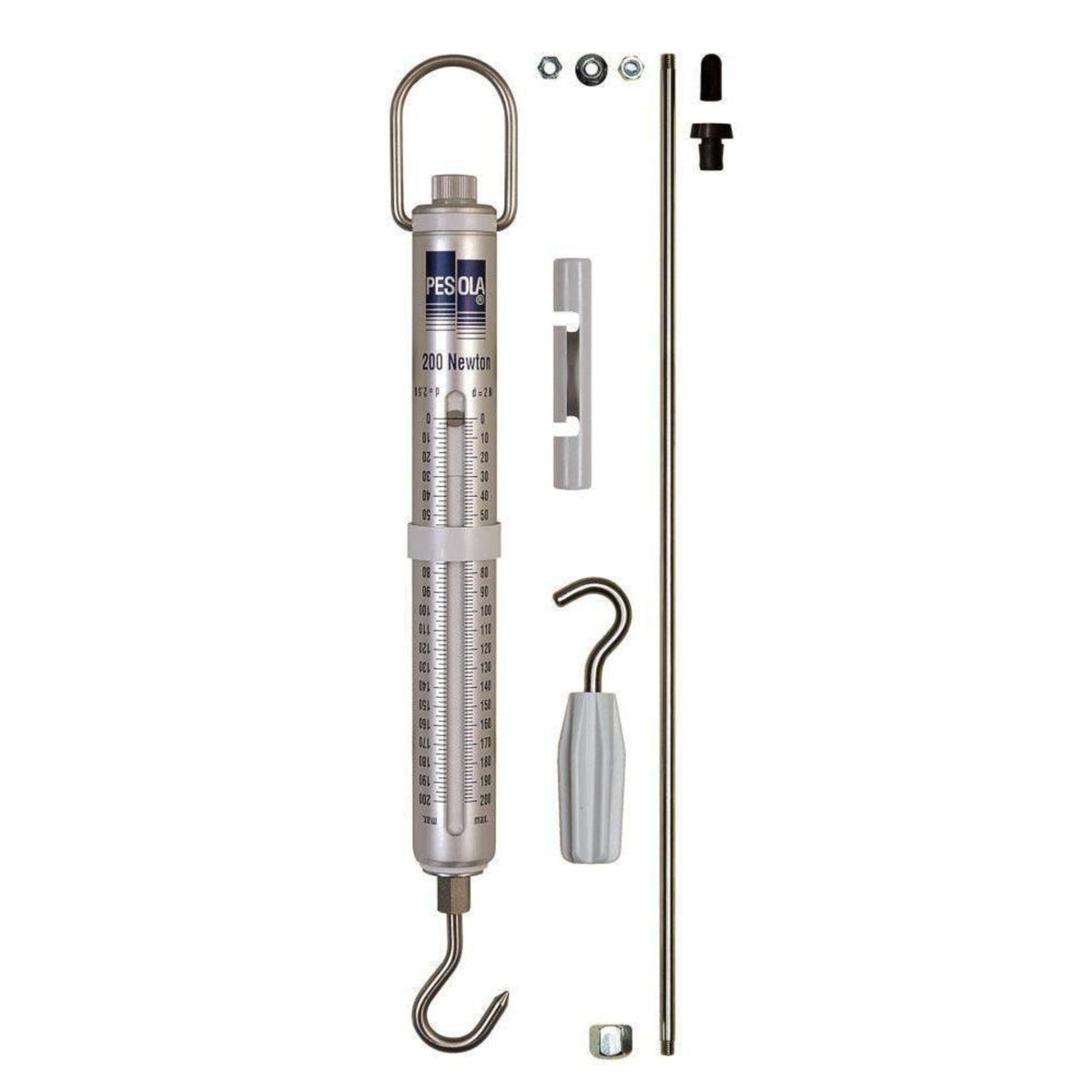 Pesola 200n Newton Precision Spring Scale with Pressure Set - prospectors.com.au