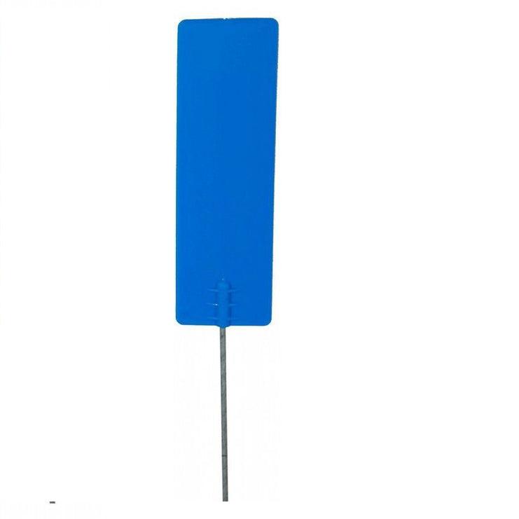 ProEarth Plastic Pin Marker on 500mm Wire Stake - Pack of 100