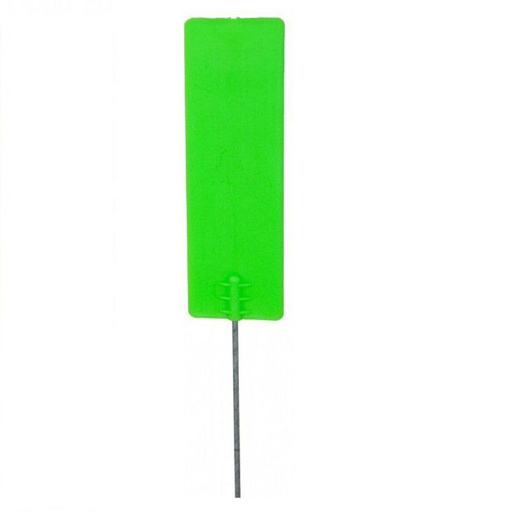 ProEarth Plastic Pin Marker on 900mm Wire Stake - Pack of 100 - prospectors.com.au