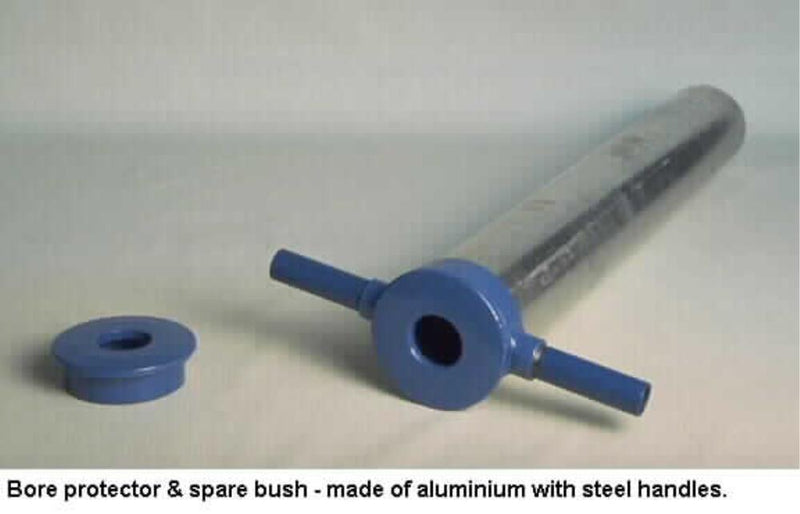 Dormer Bore Protector 100mm Aluminium Tube; Handles & Bush - prospectors.com.au