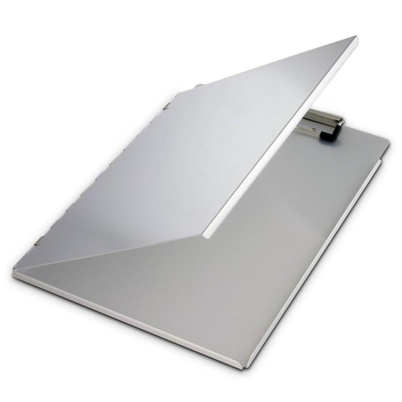 Saunders A4 Portfolio Clipboard with Privacy Cover, Heavy Duty Aluminium, Side Opening, 22017 - prospectors.com.au