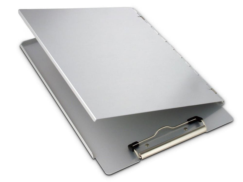 Saunders A4 Portfolio Clipboard with Privacy Cover, Heavy Duty Aluminium, Side Opening, 22017 - prospectors.com.au