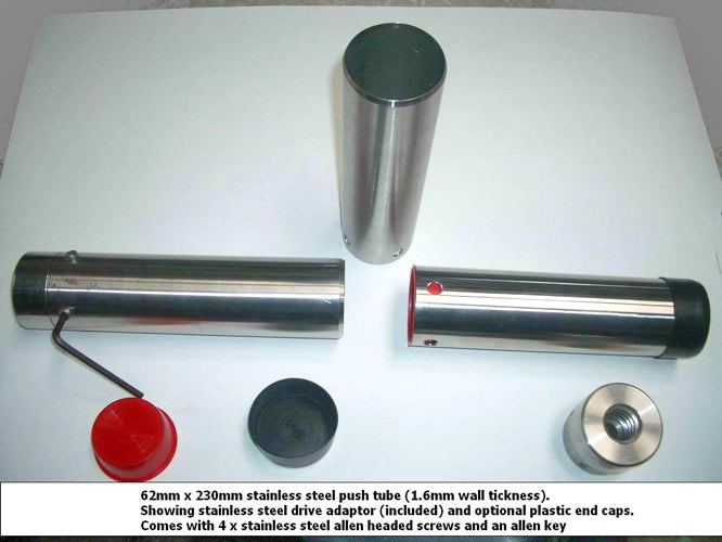 Dormer Push Tube Sampler and accessories - Steel