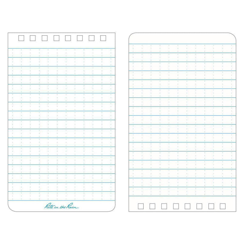Rite in the Rain 135, All Weather Universal Polydura Notebook, 76x127mm-Normal-Prospectors