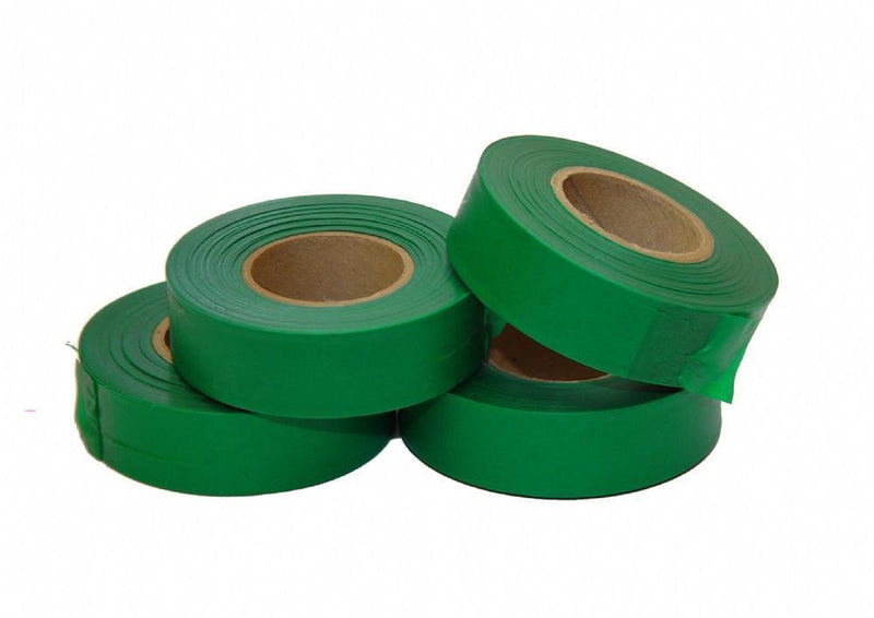Presco Standard Flagging Tape - 25mm x 100m - Green